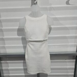 Honey and Rosie White Sheath‎ Halter Dress Size 5